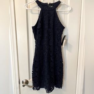 Navy Lace Mini 💎
